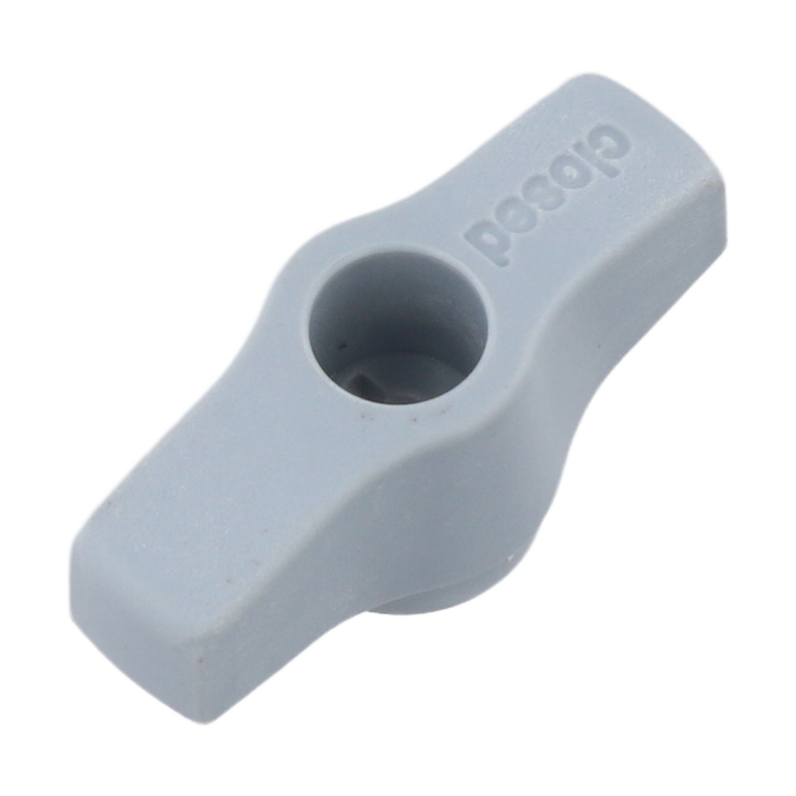 1pc Gray Plastic Square Water Supply Valve Knob for Gas Boiler Applications