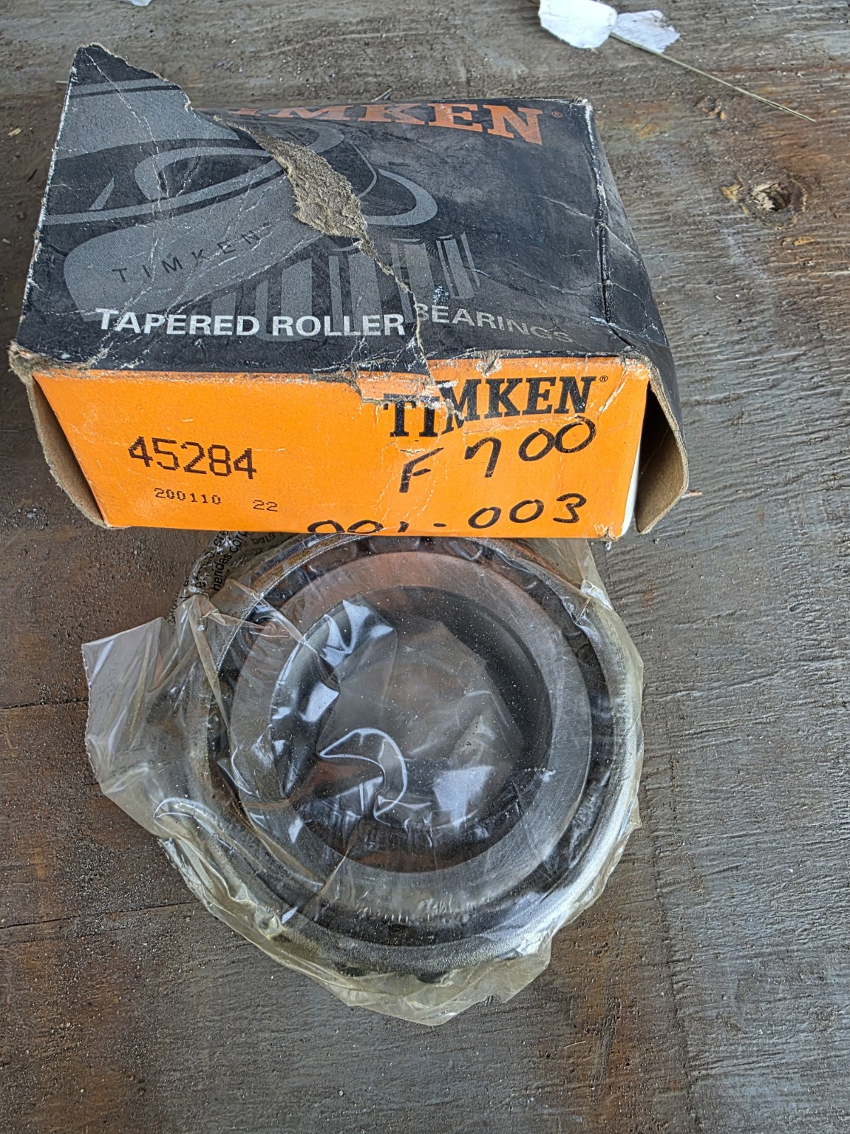 New TIMKEN 45284/45220 BEARING ASSEMBLY – GENUINE TIMKEN NOS