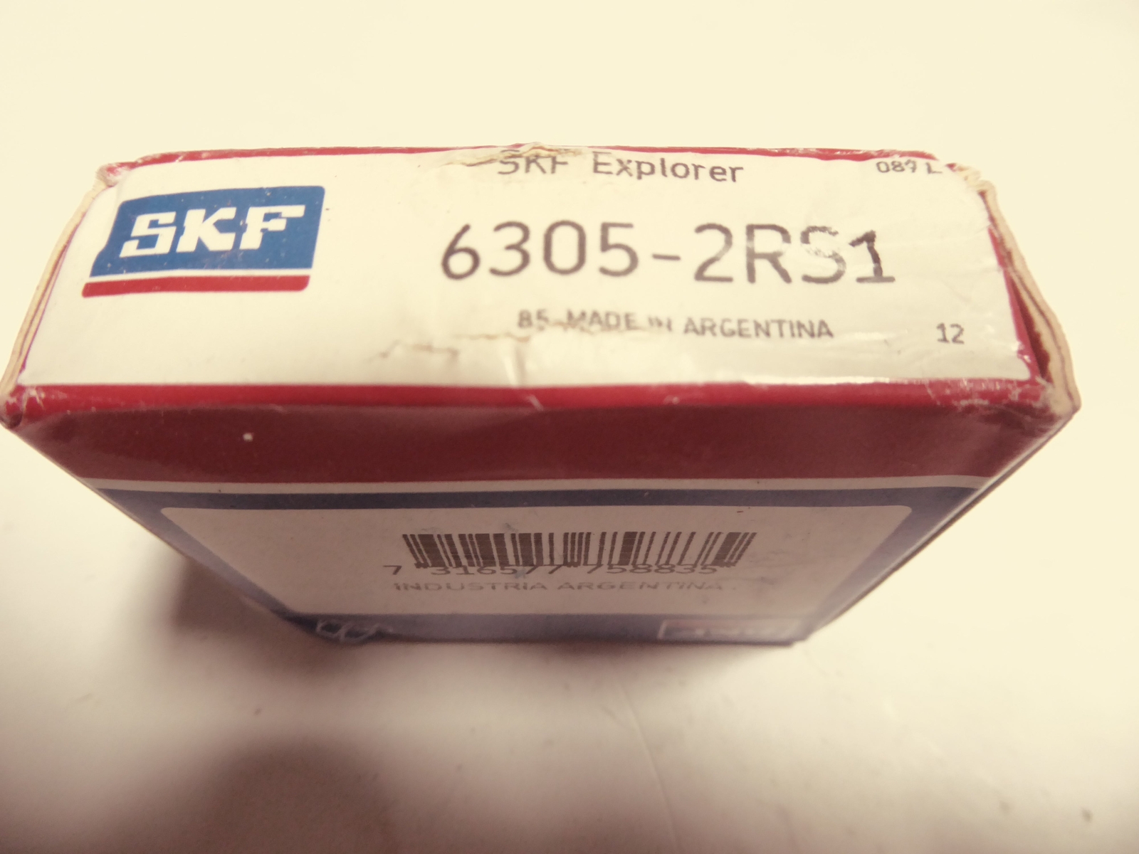 SKF 6305-2RS1/C3 Radial/Deep Groove Ball Bearing Pack of 2
