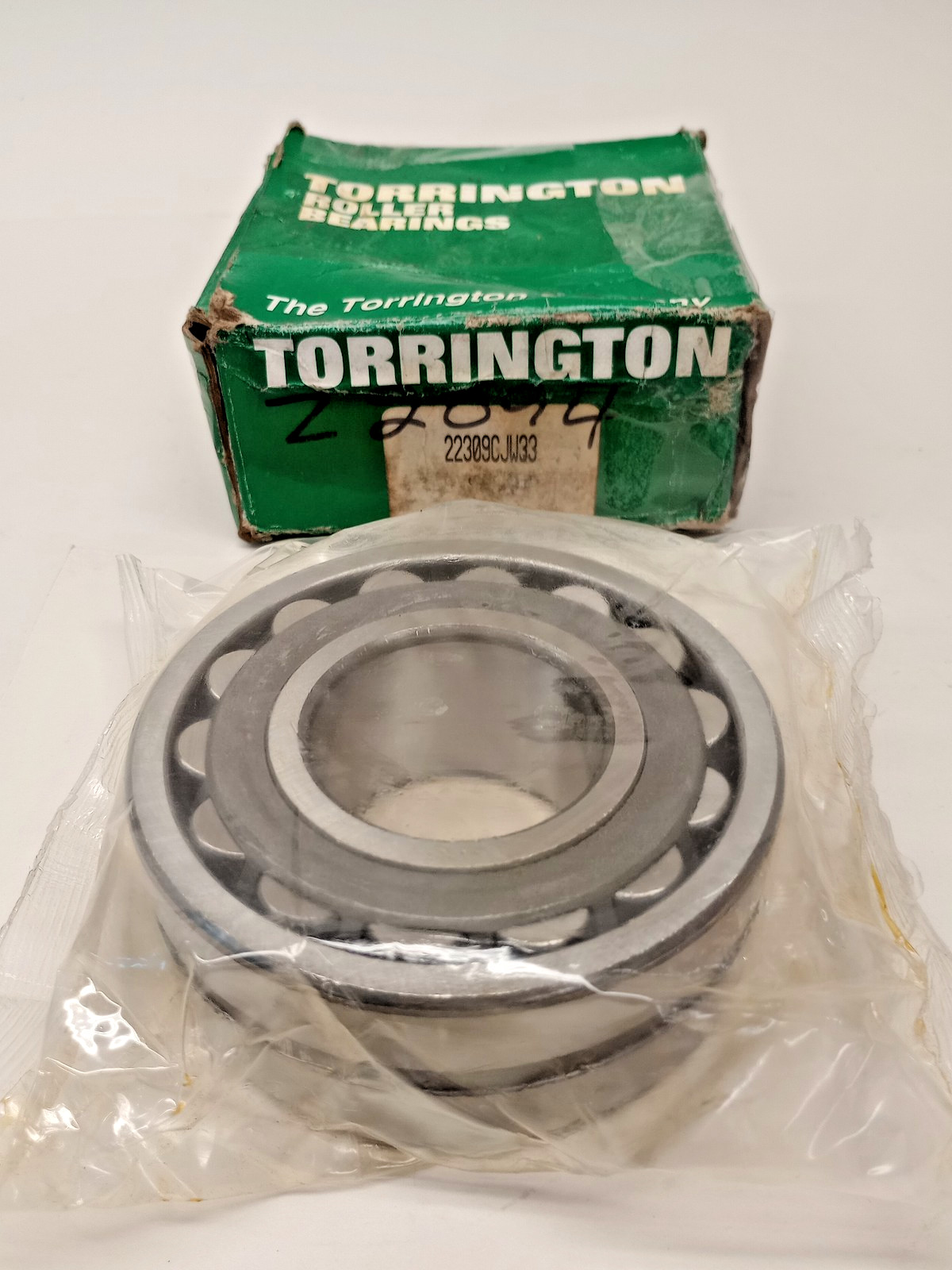 Torrington 22309CJW33 Spherical Roller Bearing 45x100x36mm ref# 22309VJW33