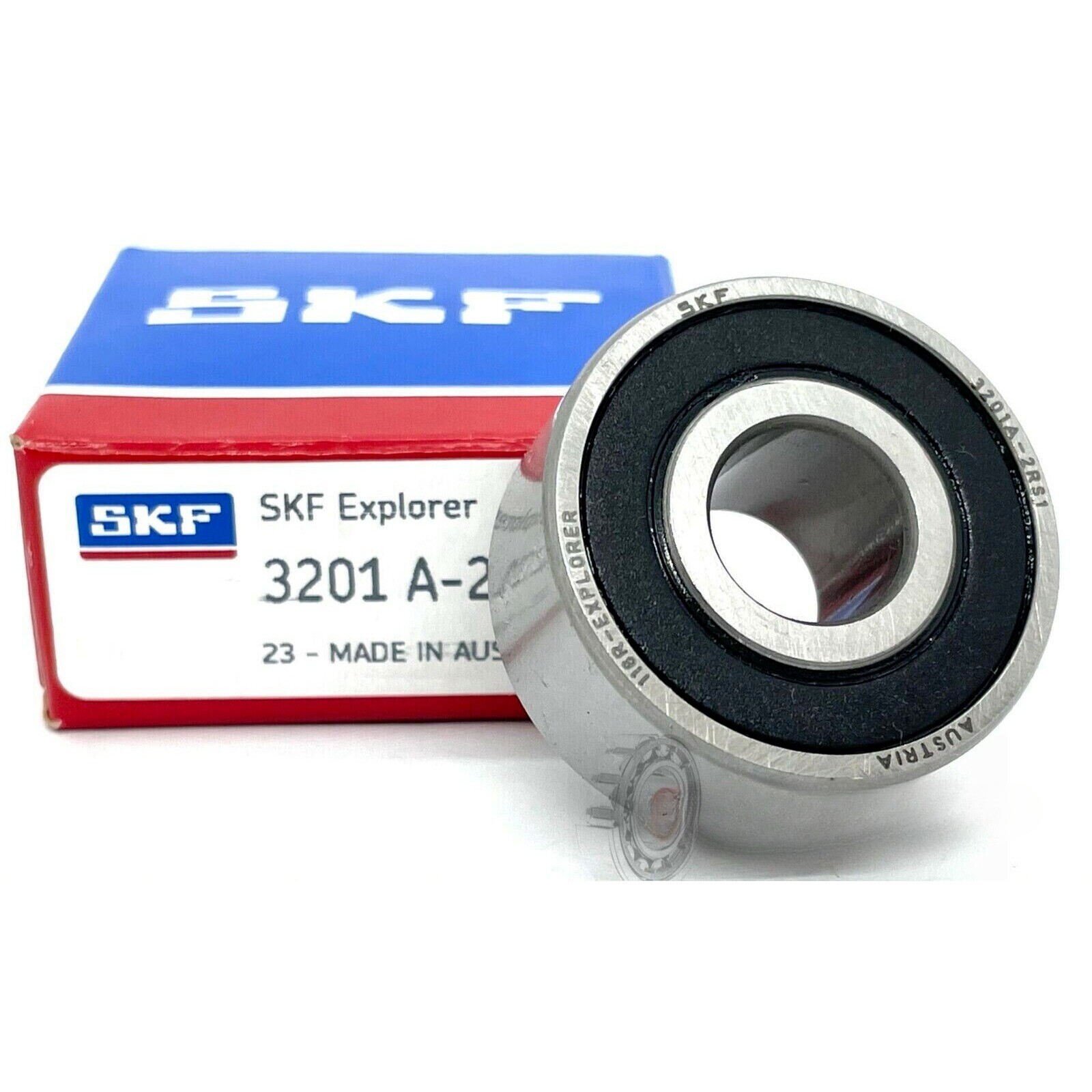 NEW SKF 3201 A-2RS1TN9/MT33 Angular Contact Ball Bearings 12x32x15.9 3201 A 2RS