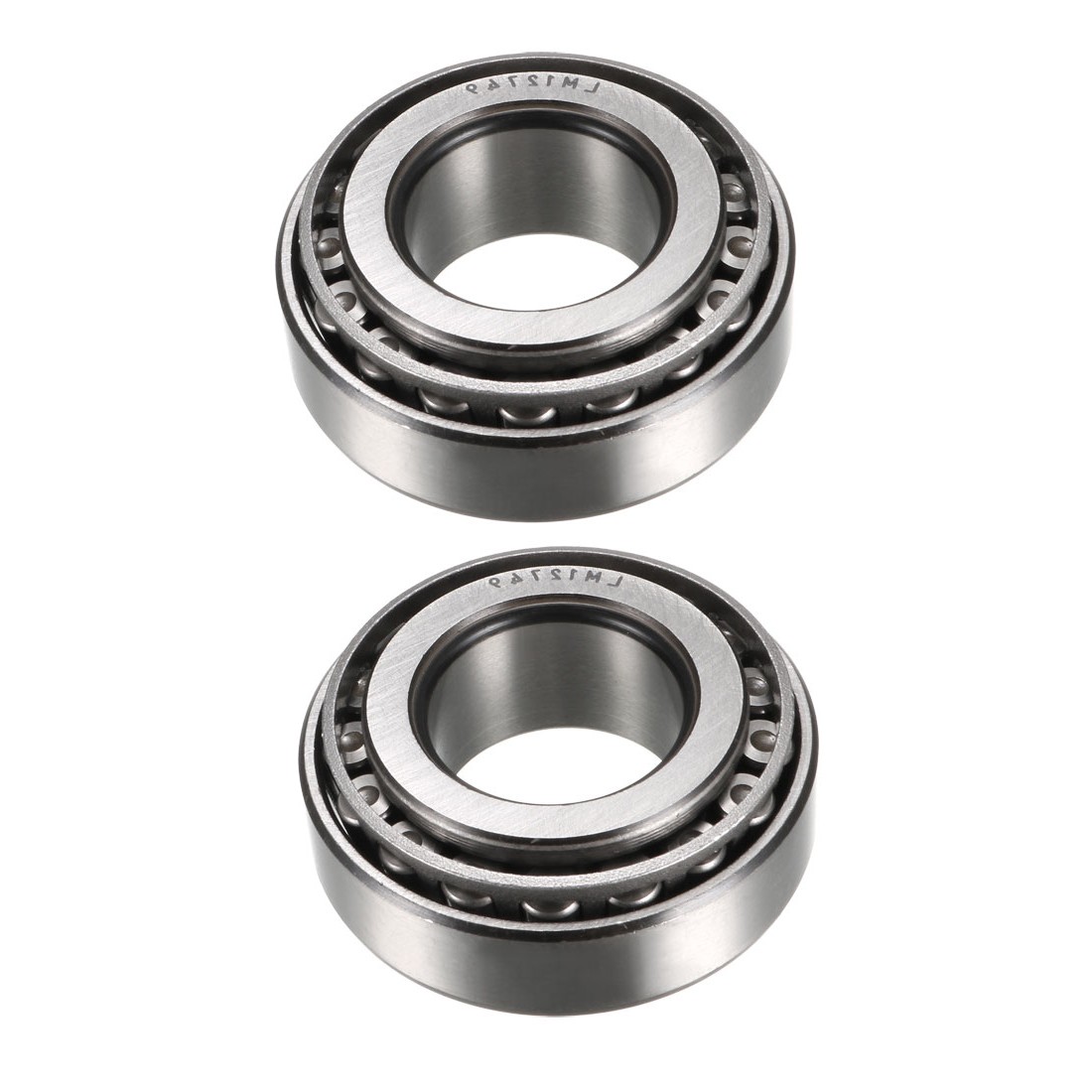 2 x LM12749/LM12710 Tapered Roller Bearing Cone and Cup Set 0.87″ Bore 1.78″ OD