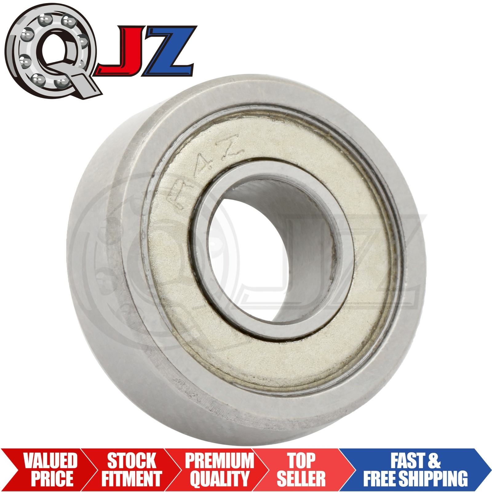 [Qty.1] R4-ZZ Miniature Radial Ball Bearing [0.25″ Bore x 0.625″ OD x 0.196″ W]
