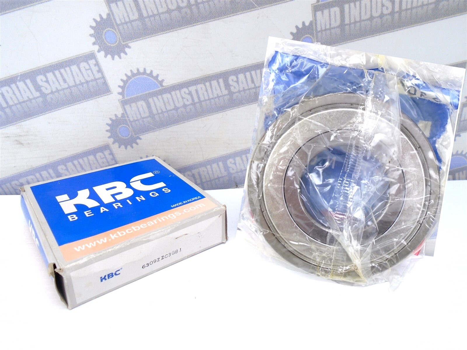 KBC – 6309ZZ C3-G81 – Double Shielded Deep Groove RADIAL BEARING 45x100x25mm