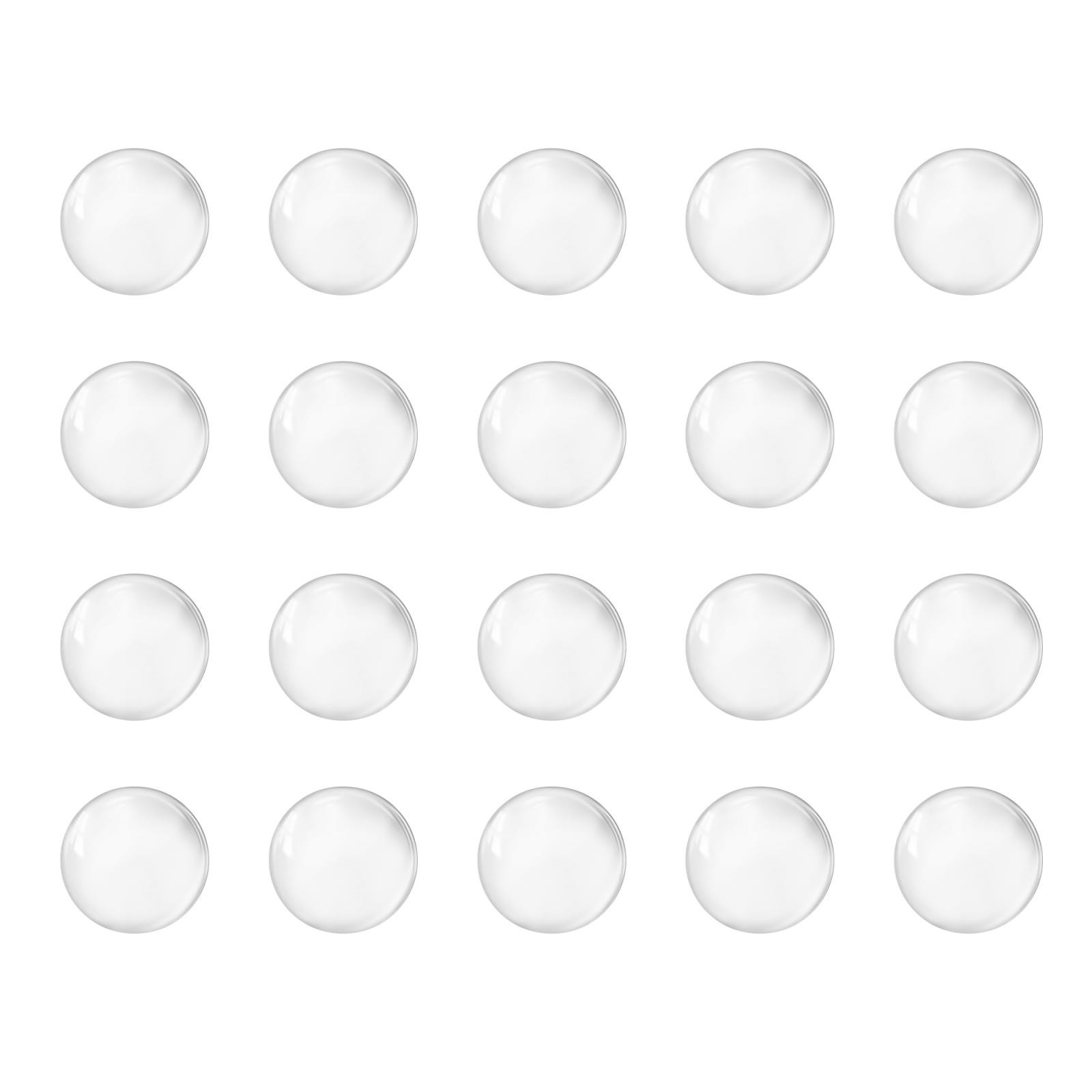 9mm Solid Round Clear Glass Ball Boiling Stones Soda Lime Glass Beads 100pcs