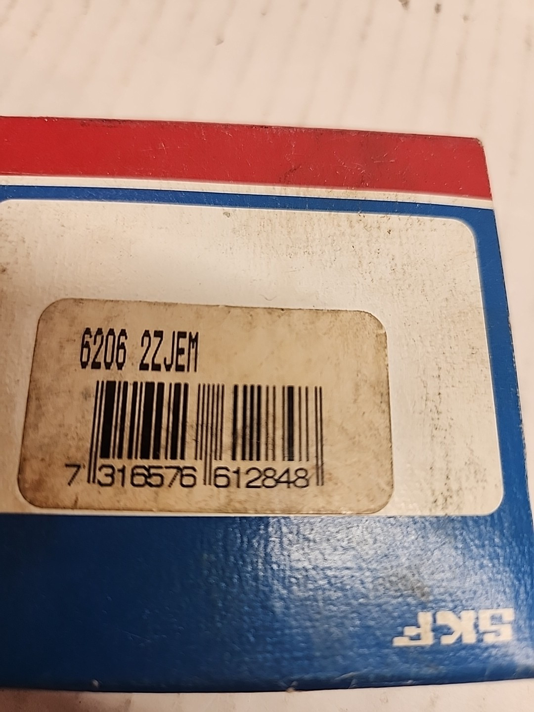 6206 2Z C3HT51 SKF Brand Metal Shield Deep Grove Ball Bearing