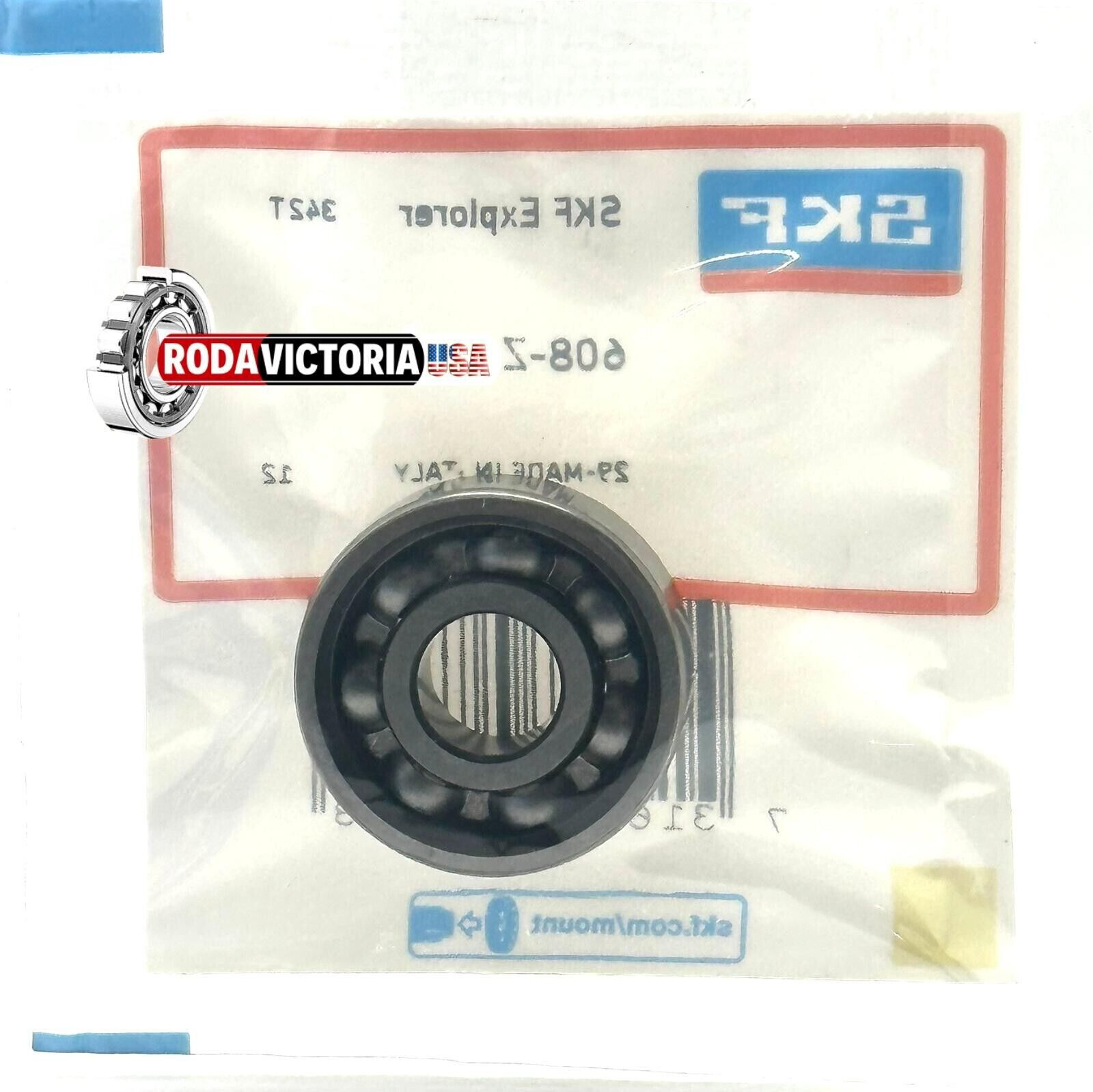 SKF 608 Z BALL BEARING, METAL SHIELDED ONE SIDE 8x22x7mm