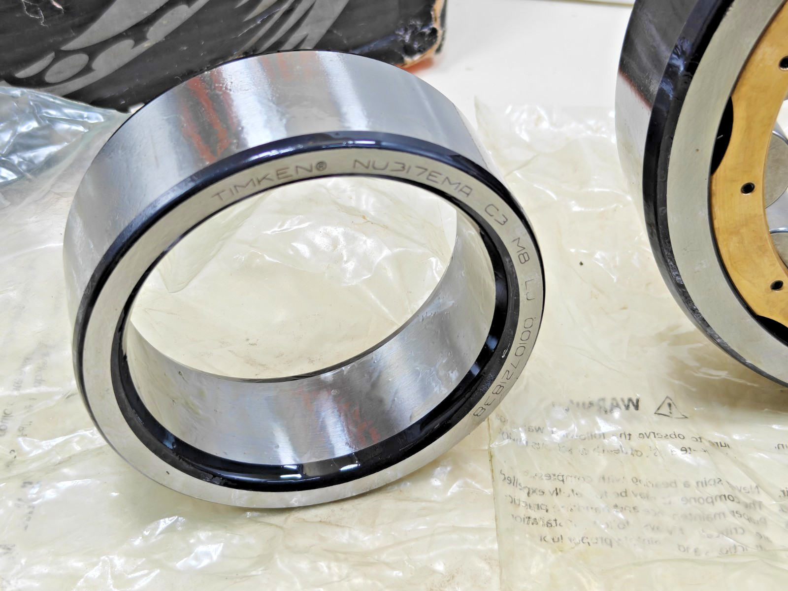 NU317EMAC3 Timken Cylindrical Roller Bearing Timken NU 317 EMA C3 85x180x41mm
