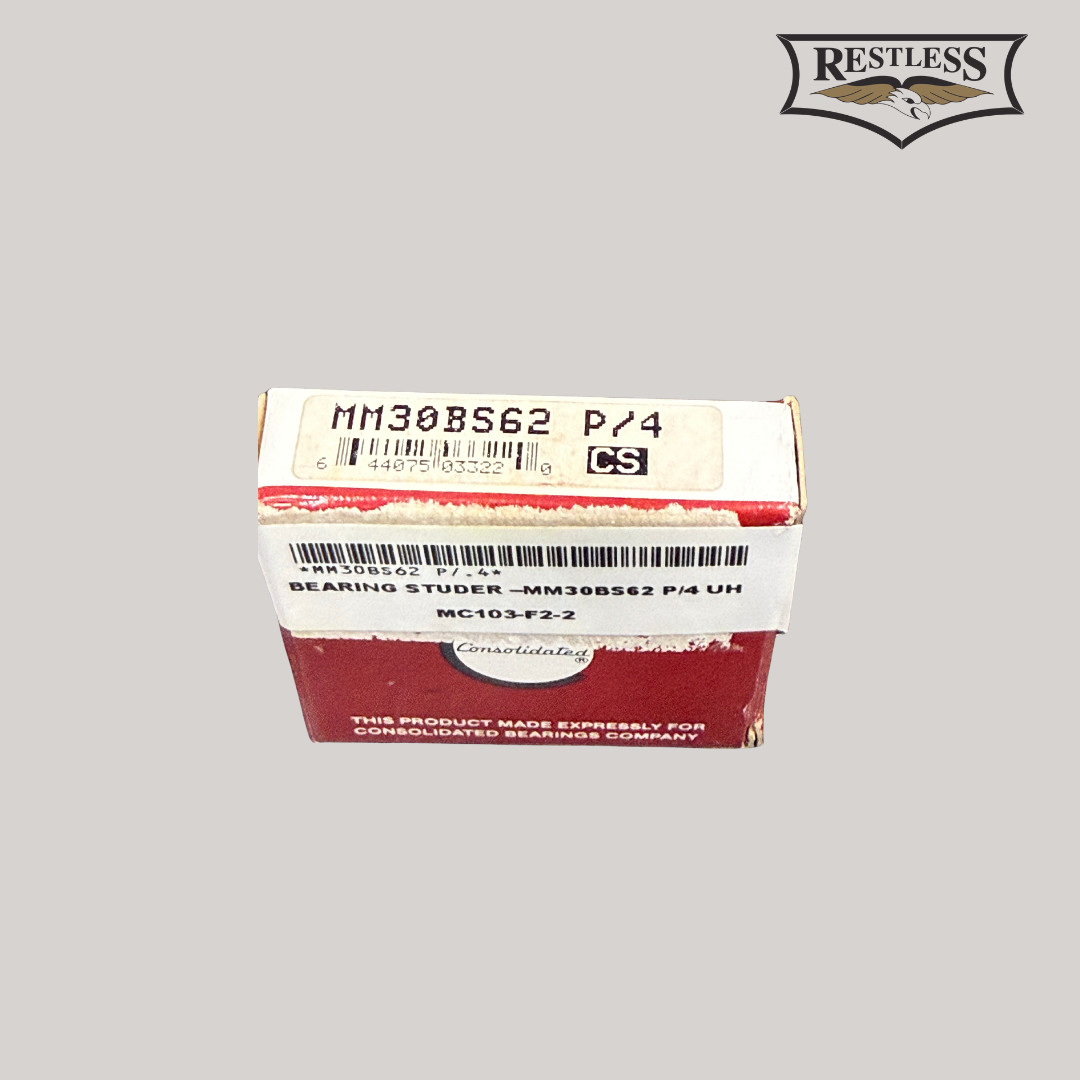Consolidated MM30BS62 P/4 Super Precision Bearing 30x62x15mm ABEC 7 Studer NEW