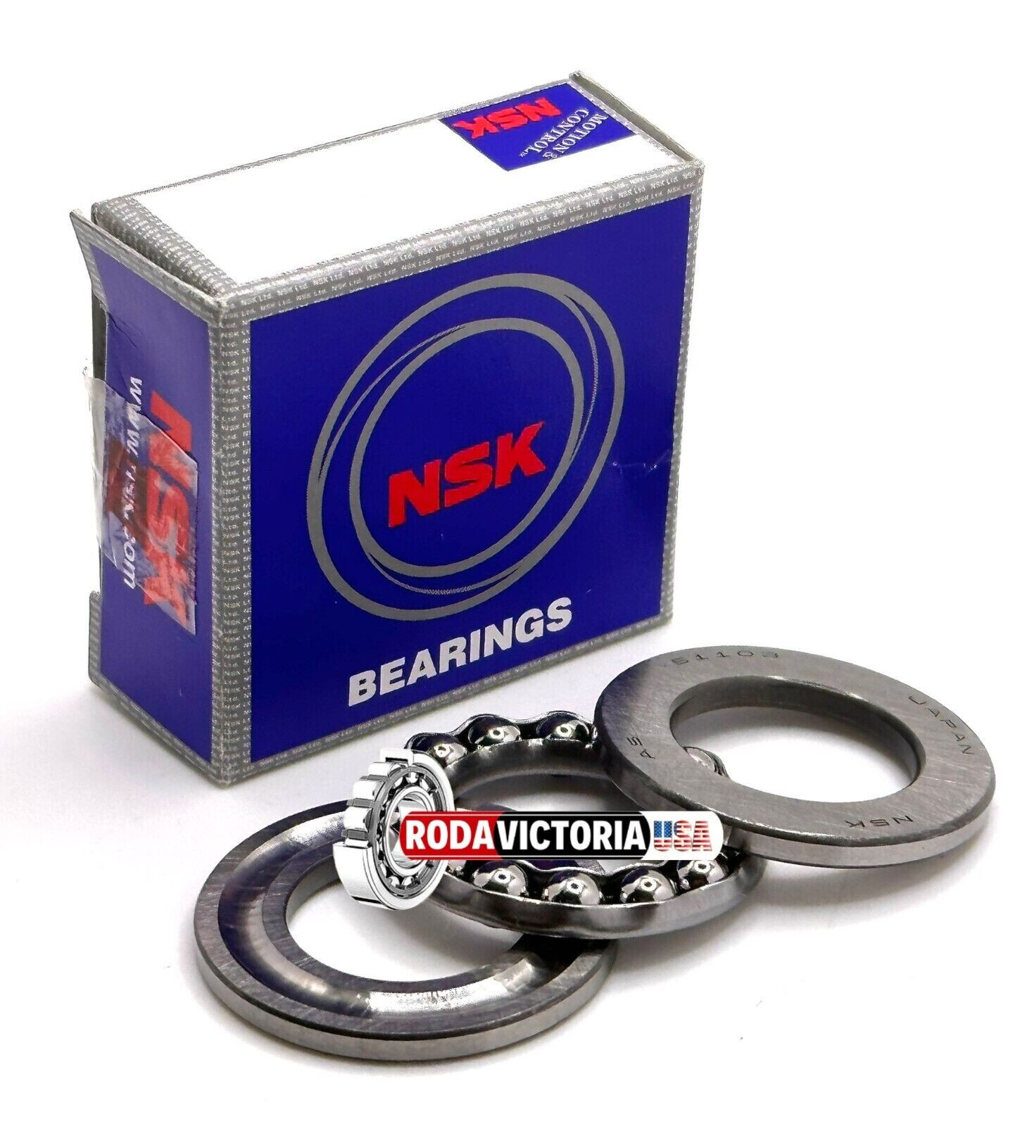 NSK 51103 Thrust Ball Bearings Single Row 17x30x9mm
