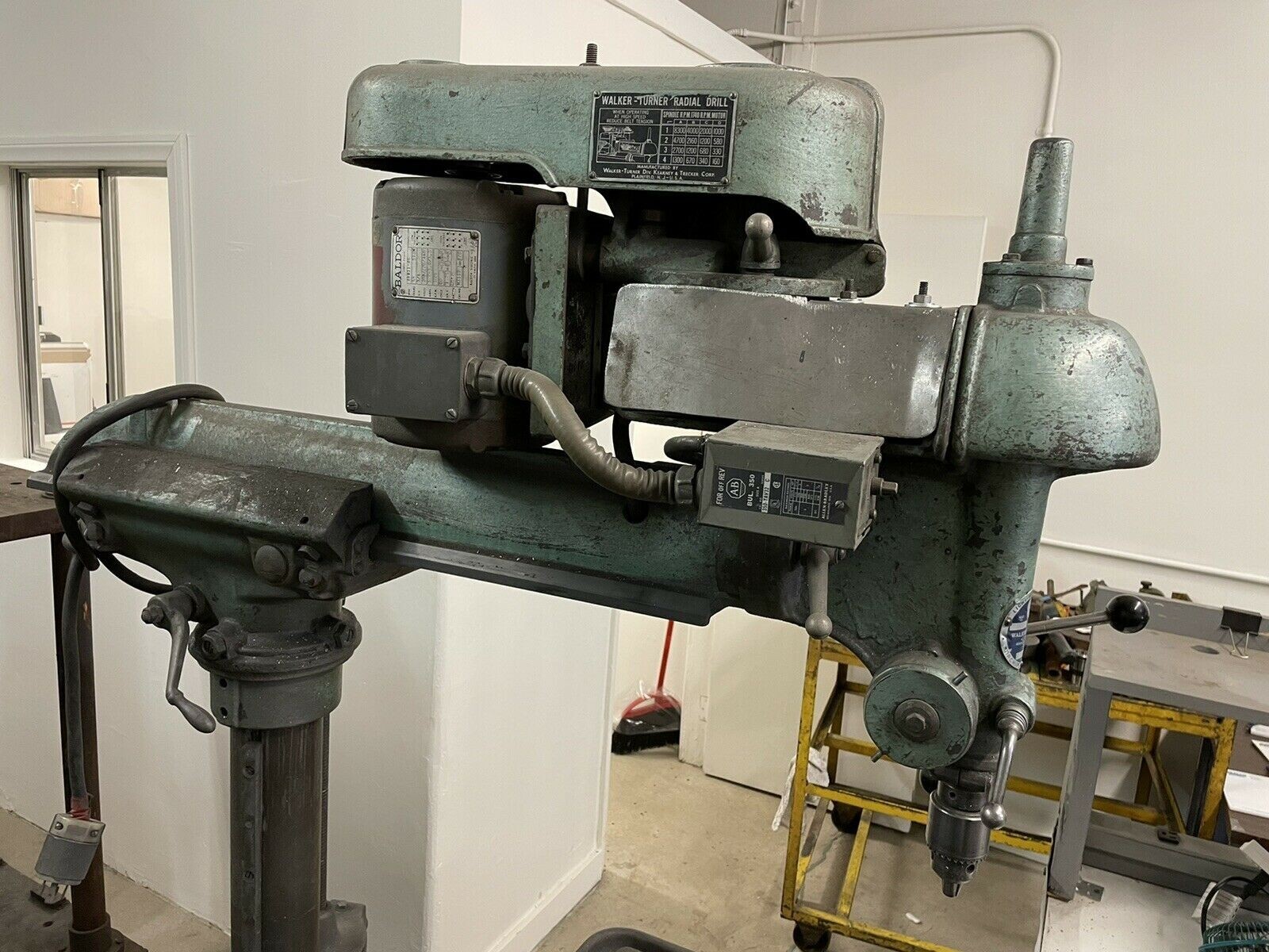 Walker Turner Drill Press – Extended Race Pulley Bearing 70702 /Rockwell Radial
