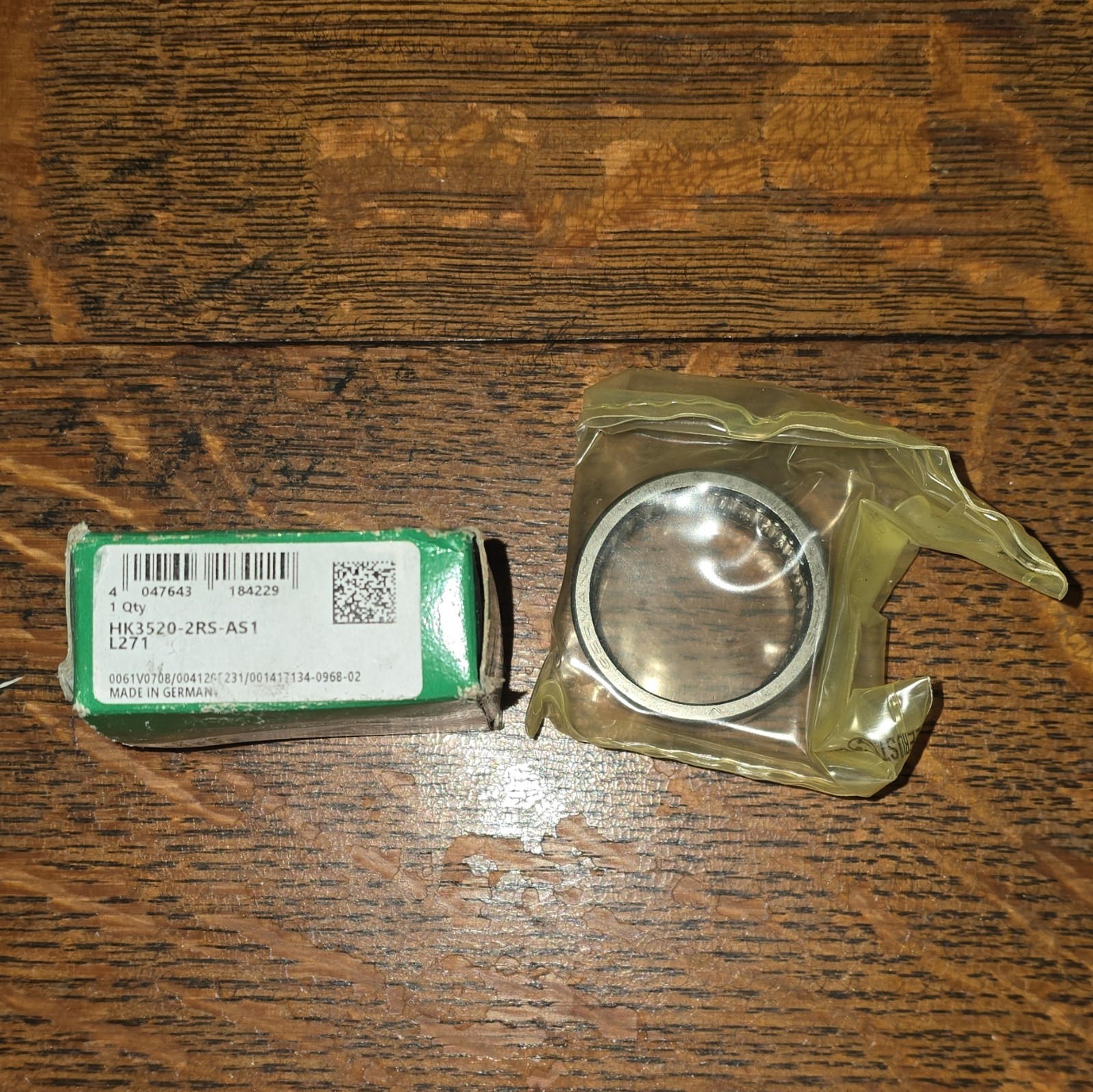 INA Needle Roller Bearing HK3520-2RS-AS1 35mm Bore 42mm OD x 20mm Steel