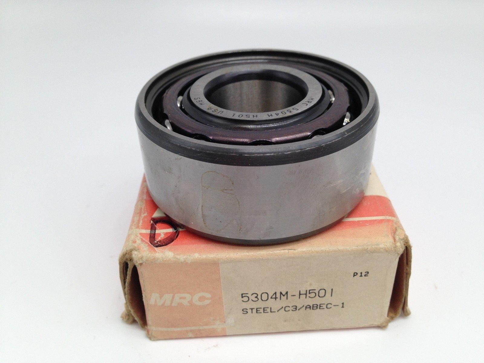MRC 5304M-H501 Double Row Angular Contact Ball Bearing, 20mm Bore
