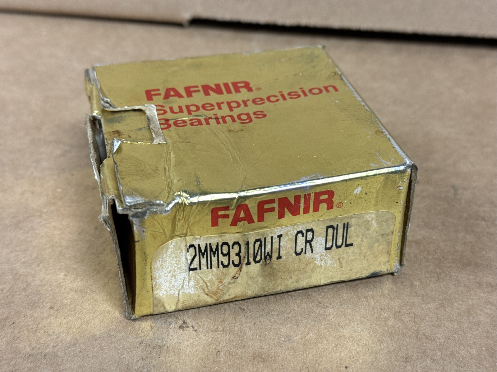 NEW FANFIR 2MM9310WI CR DUL Angular Contact Ball Bearing SET 2MM9310WICRDUL