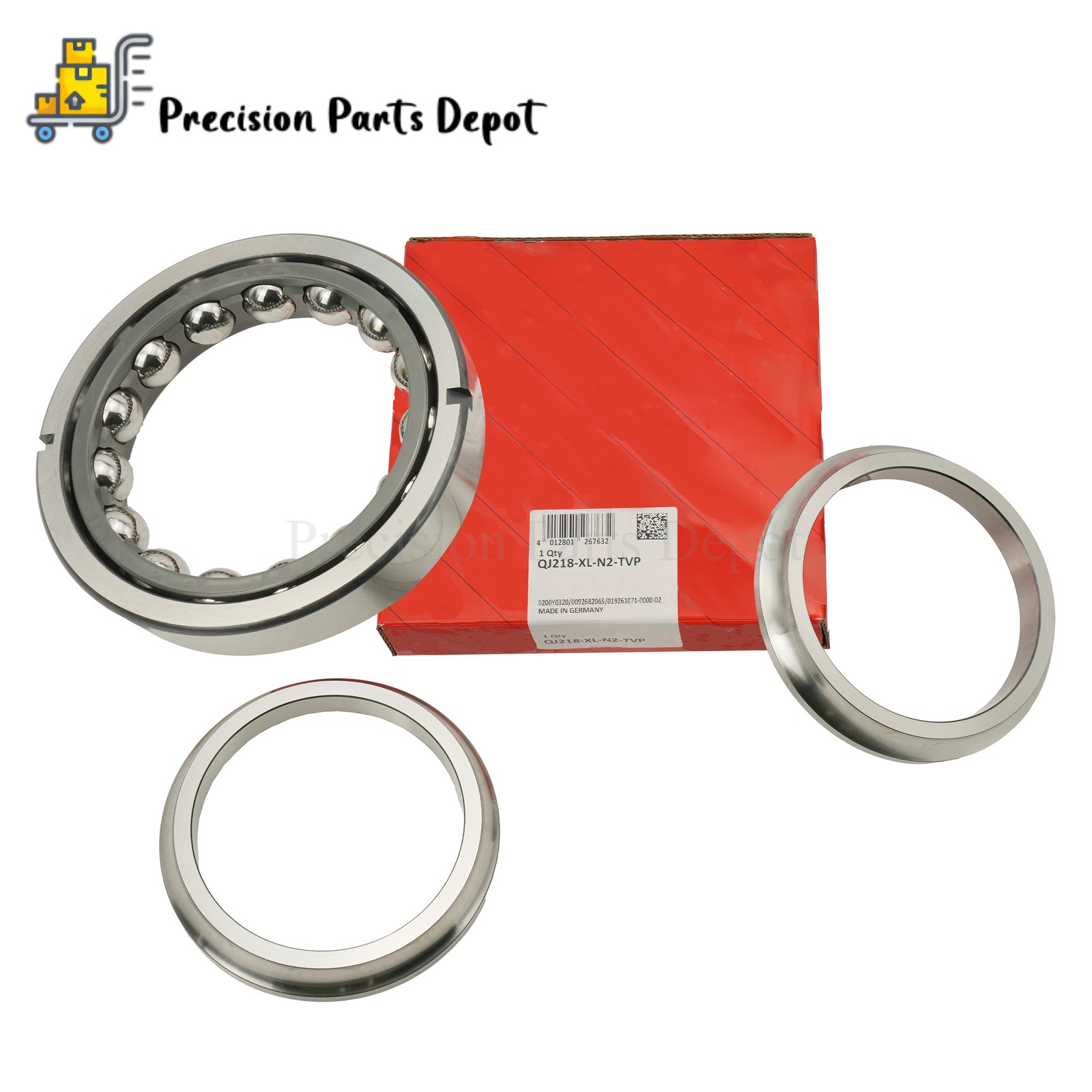 NEW Four Point Contact Bearing For FAG QJ218 XL N2 TVP 90x160x30 mm US