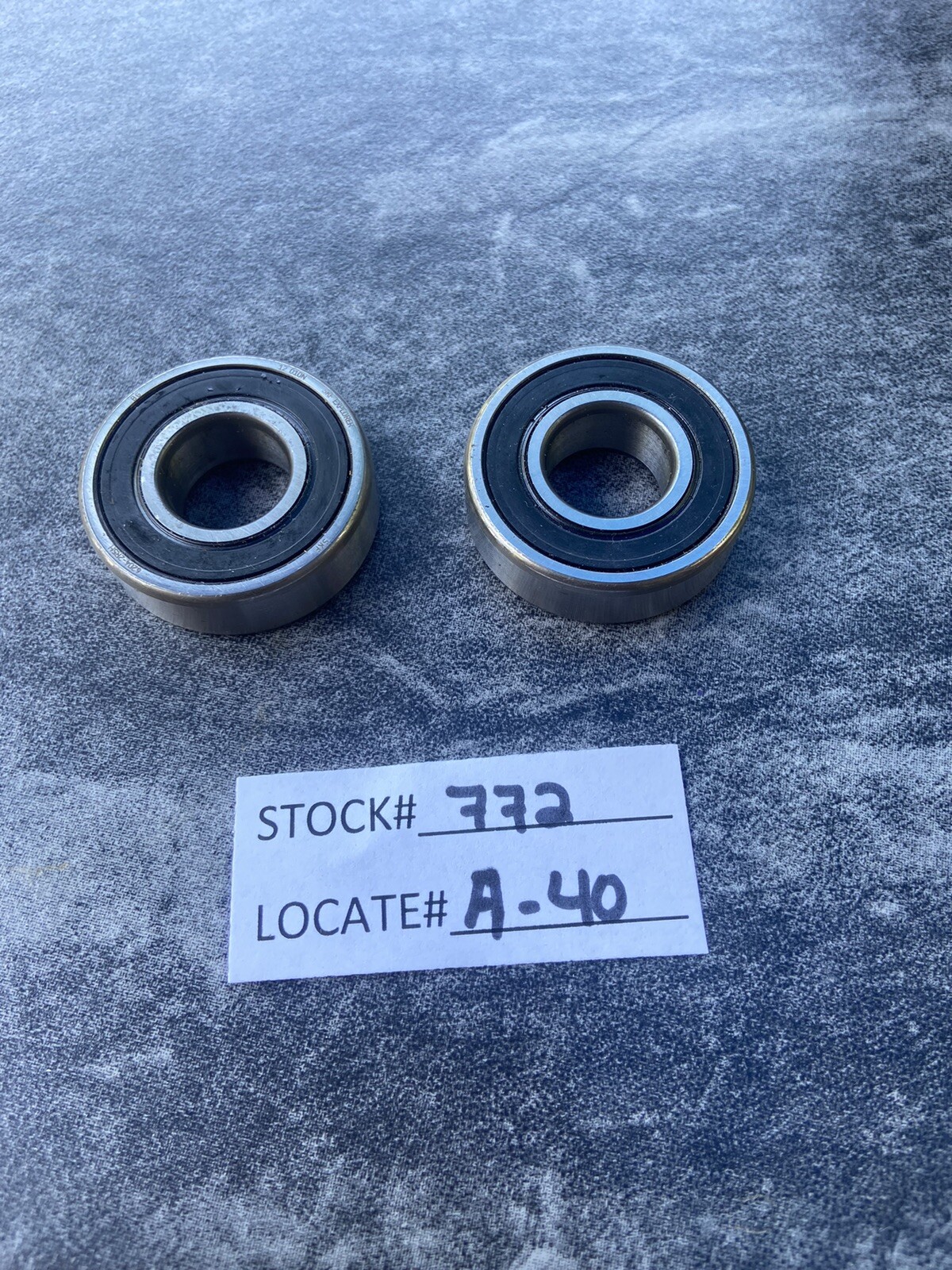 (TWO NEW) SKF EXPLORE 1-3/4” BEARING 12-010N/ 6204-2RSH Free Shipping.