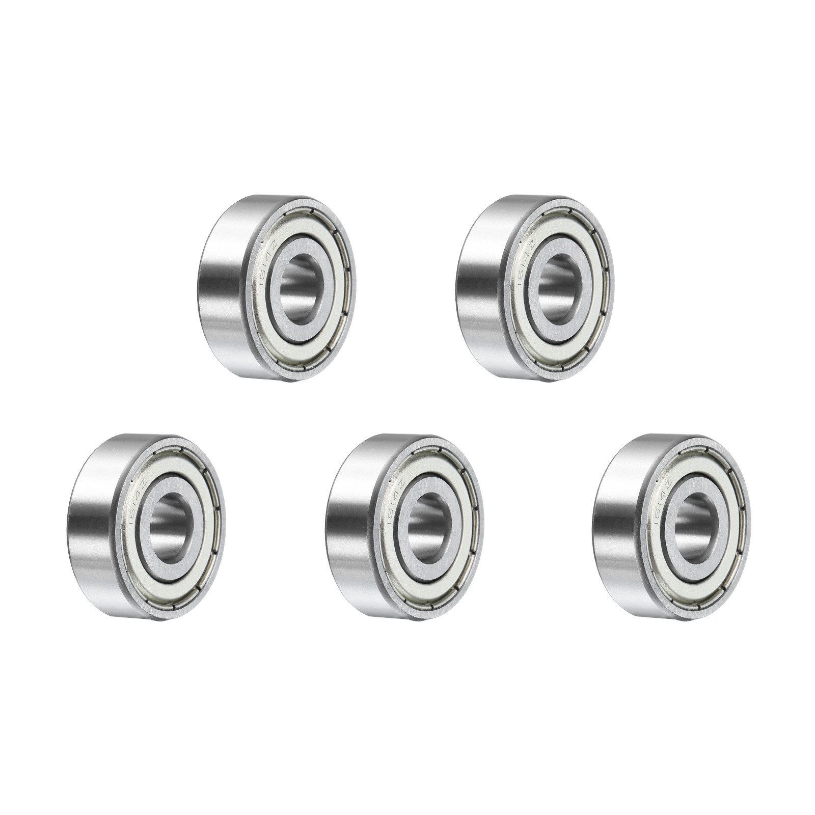 5Pcs 1614ZZ Deep Groove Ball Bearings 3/8″x1-1/8″x3/8″ Double Metal Shielded Z3
