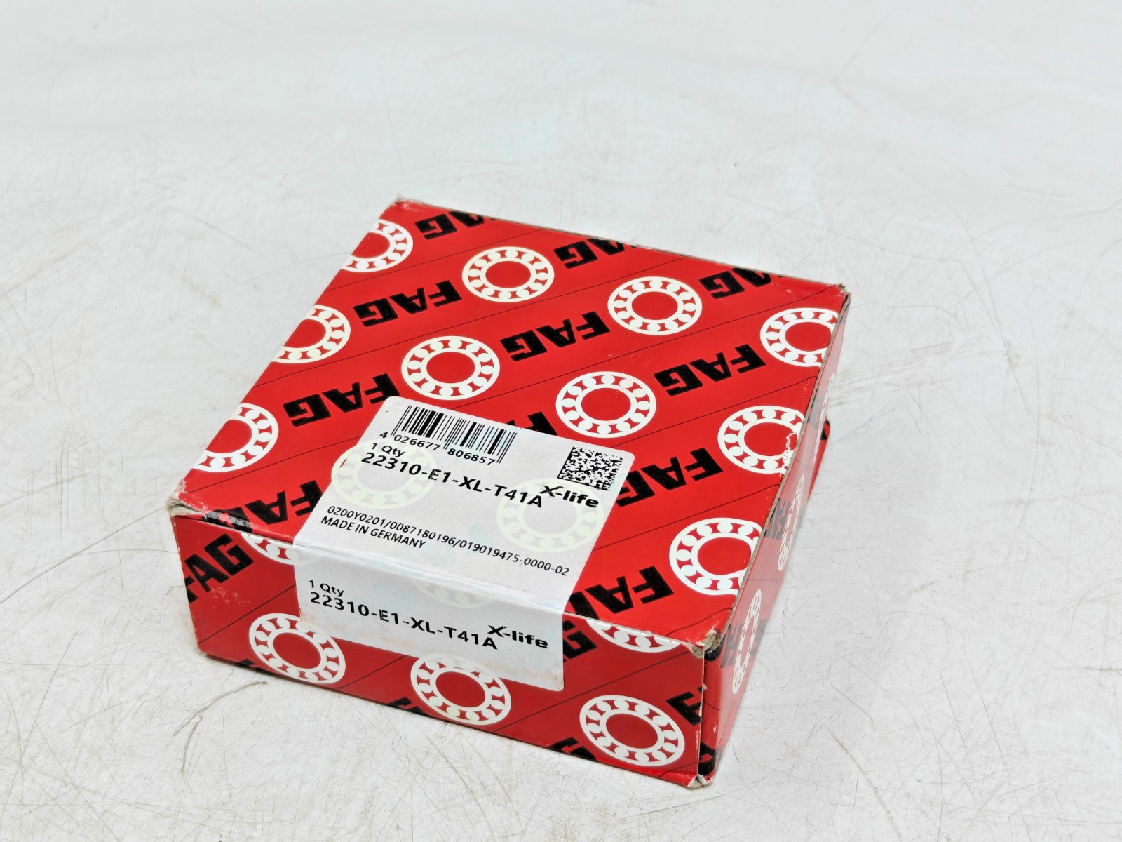 22310 E1 XL T41A FAG Spherical Roller Bearing 22310-E1-XL-T41A / 22310E/VA405