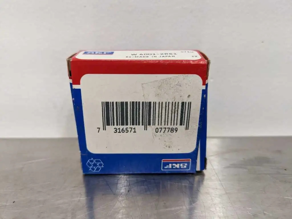 SKF W 6001-2RS1 Bearing 12mm ID 28mm OD 8mm W