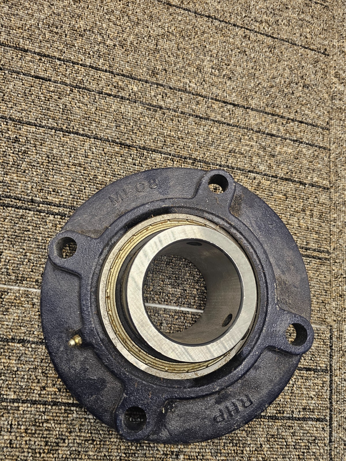 RHP MFC8 Cartridge Unit Casting Bearing Shaft Flange Mounted Heavy Duty