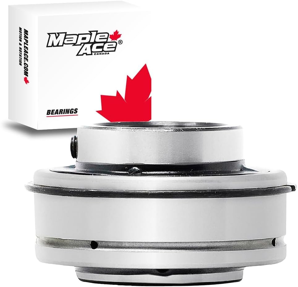 MAPLE ACE SER202-10, ER10 Insert Bearing 5/8″ Bore, Cylindrical OD with Snap Rin