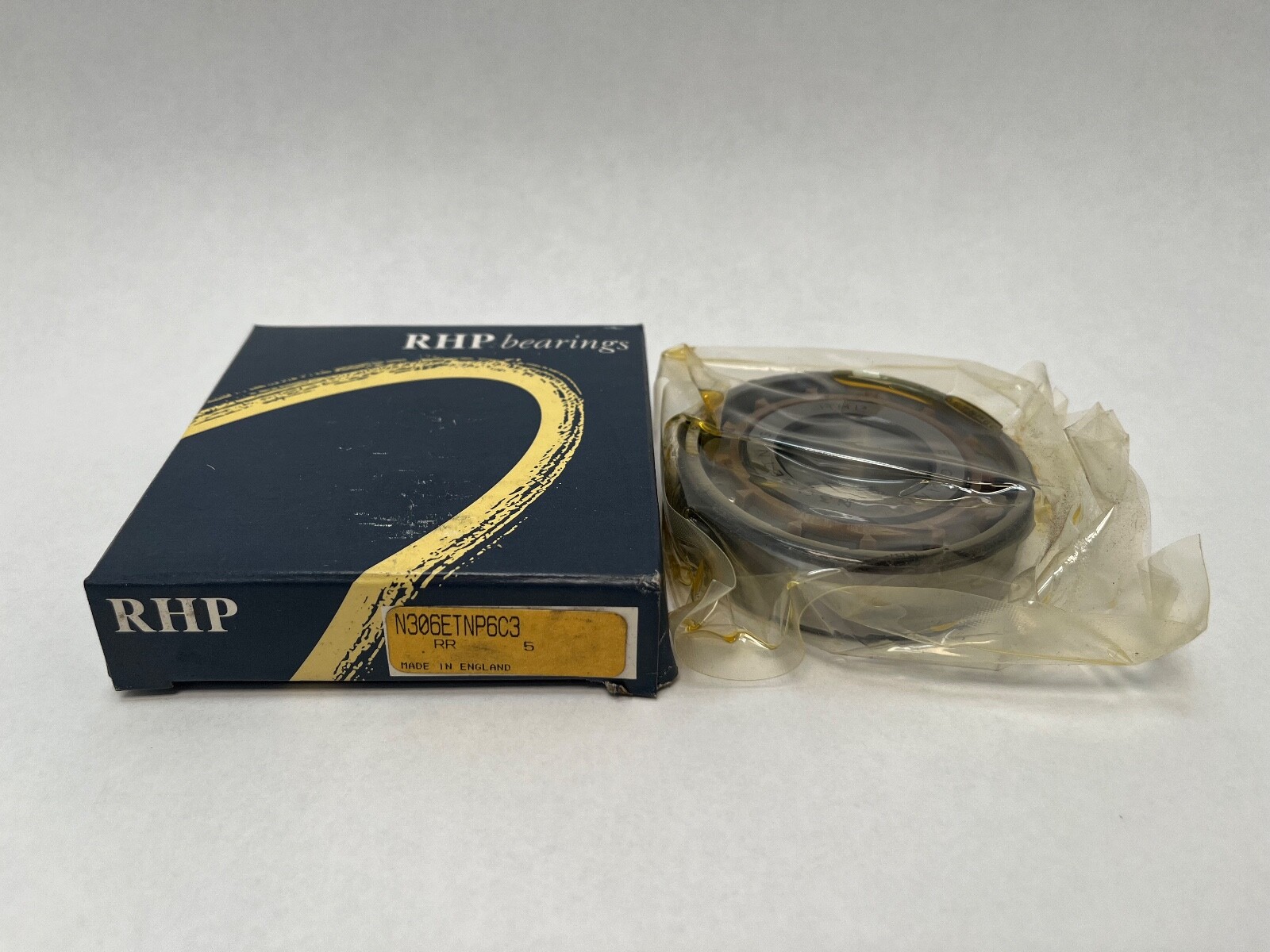 RHP N306ETNP6C3 Cylindrical Bearing 30x72x19 mm N306 N-306-E-TN-P6-C3 England