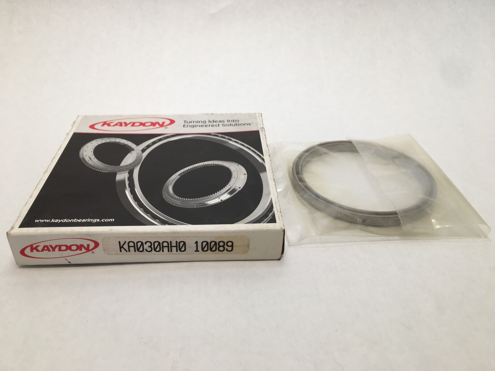 KAYDON KA030AH0 Thin Section Bearing 3×3-1/2×1/4″ KA-030-AH0 10089 Brass Cage