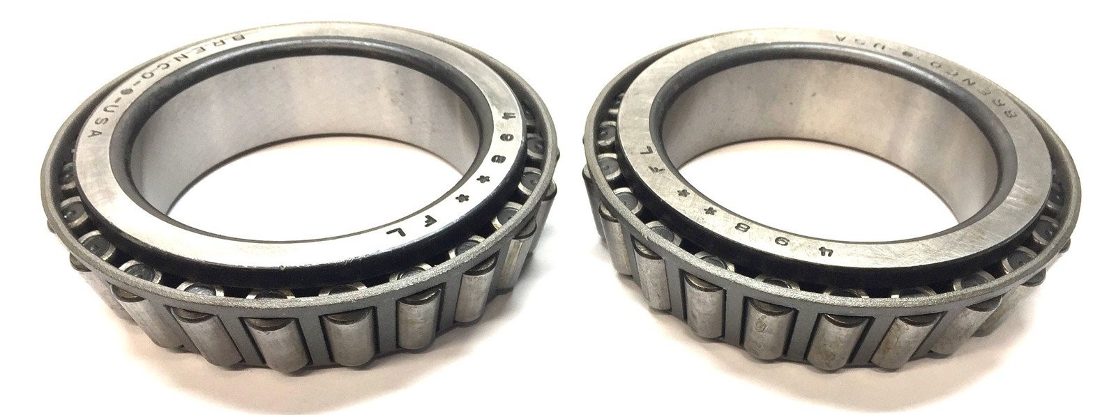 Brenco Tapered Roller Bearing Cone (No Box) 498**FL [Lot of 2] NOS