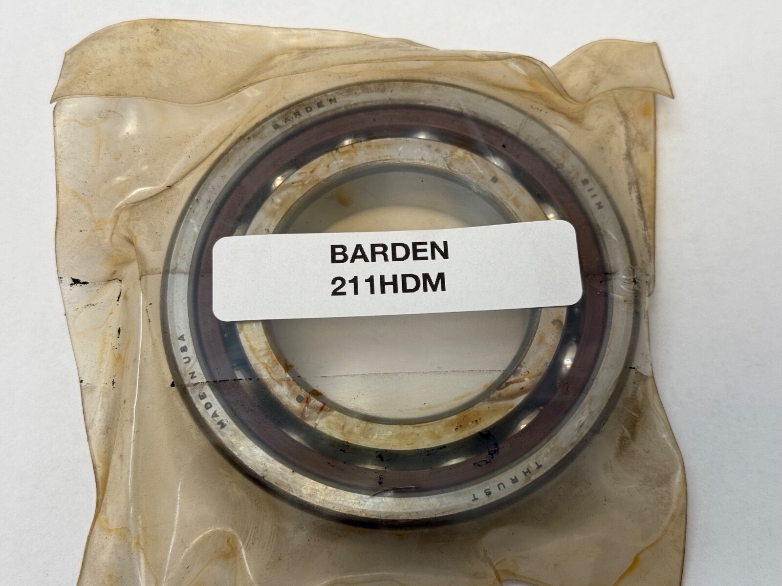 Barden 211HDM Angular Contact Bearing 211-HDM 7211-C 55x100x21 mm