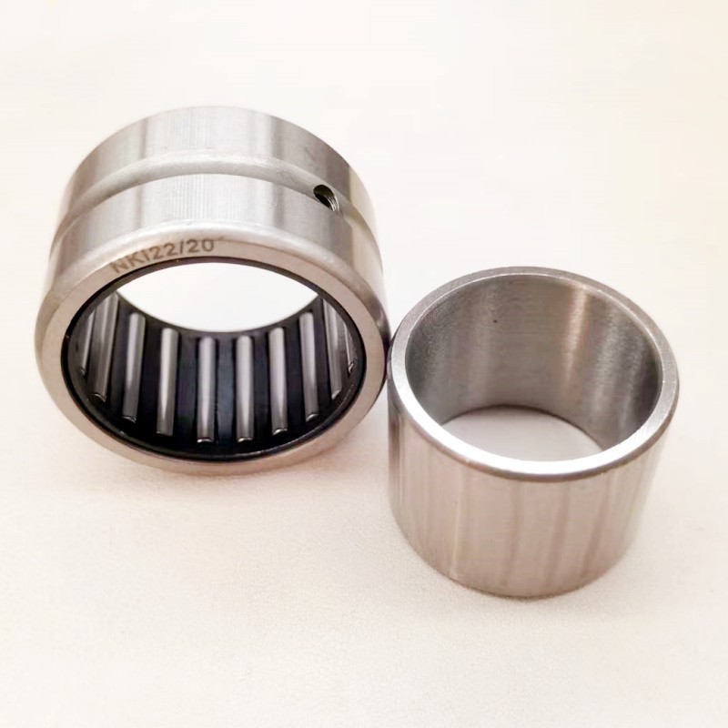 NKI Needle Roller Bearings with Inner Ring, Chrome Steel ID:20/22/25/28/30mm