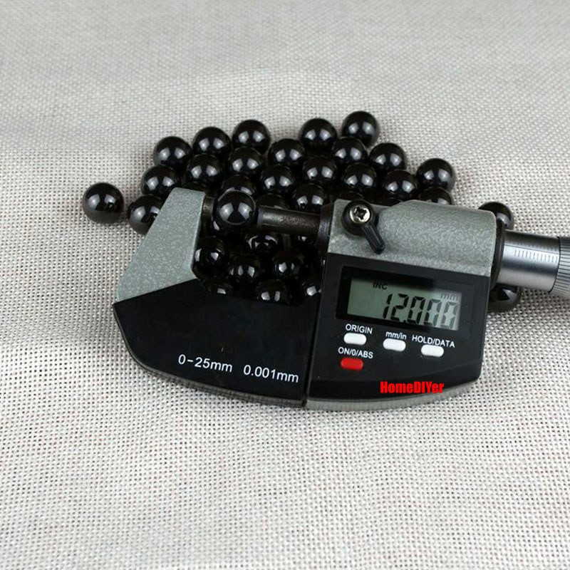 Silicon Nitride Ceramic Ball Bearings SI3N4 Round Balls G5 Precision 10mm-38.1mm