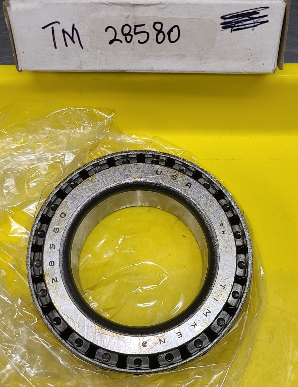 Timken 28580 Tapered Roller Bearing Cone, 2″ Bore, 1″ Width