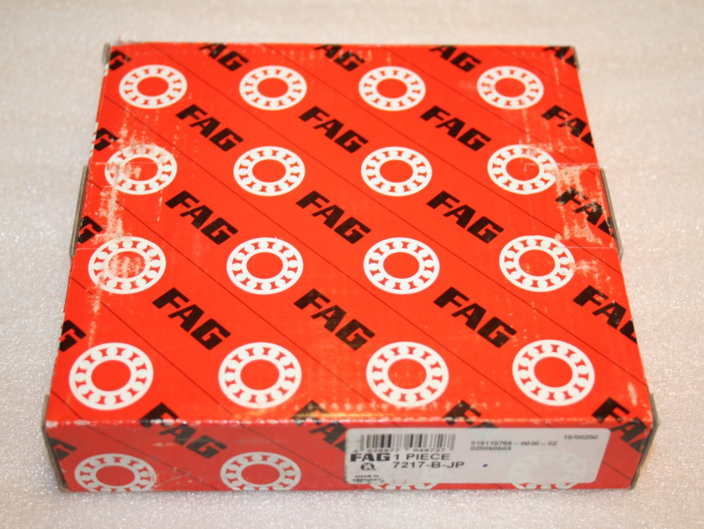 GENUINE FAG 7217-B-XL-JP Angular Contact Bearing 85 x 150 x 28 mm * NEW *