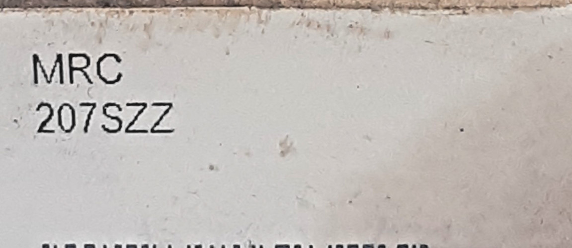 MRC 207SZZ Bearing
