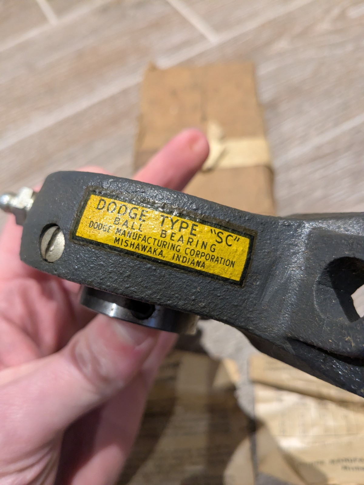 NOS Dodge AA2522A Pillow Block Type “SC” Ball Bearing 15/16″