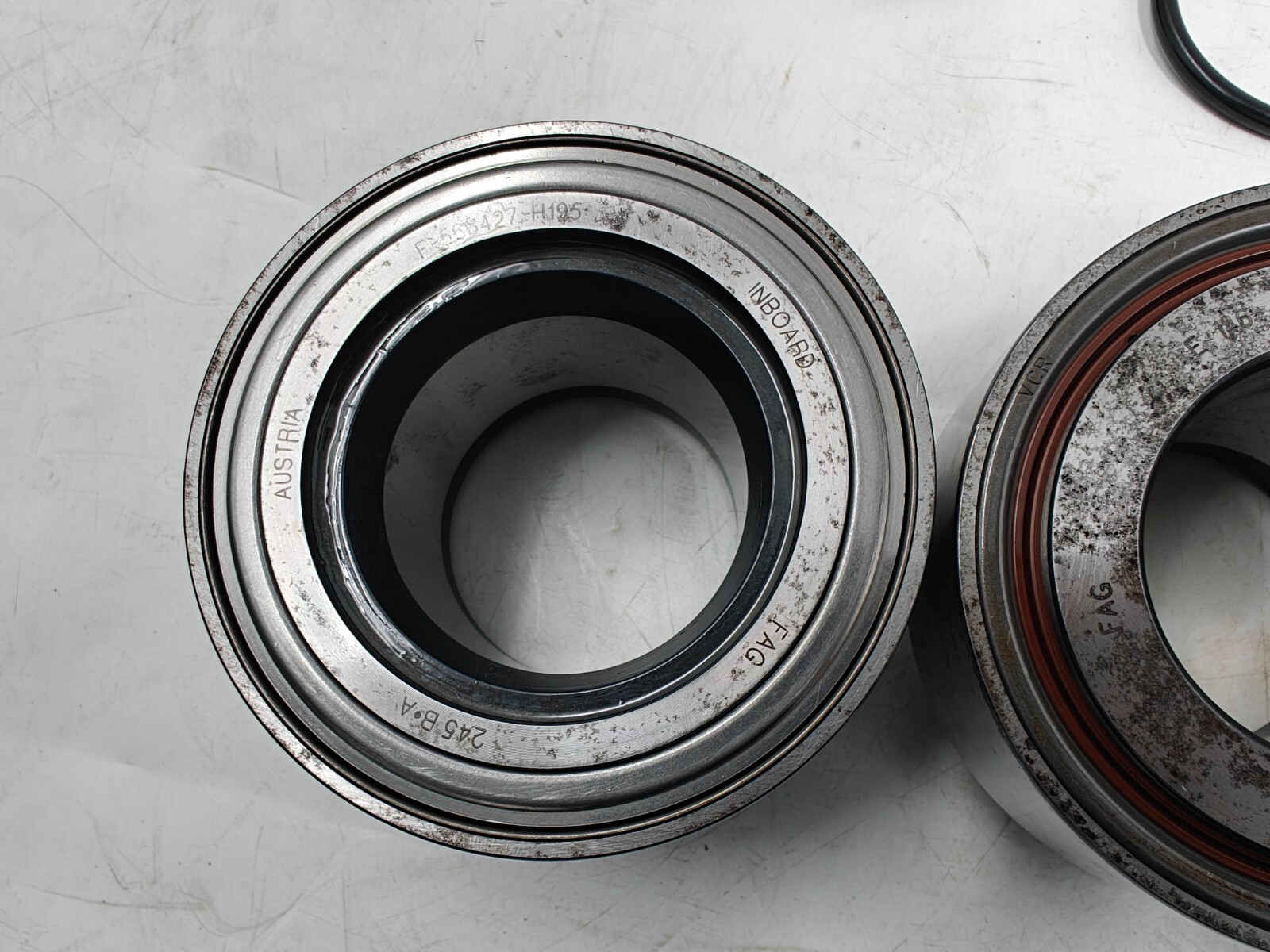 FAG F 566427 .H195 / F 805165 .03-01 Outboard / Inboard Wheel Bearing Pair of 2