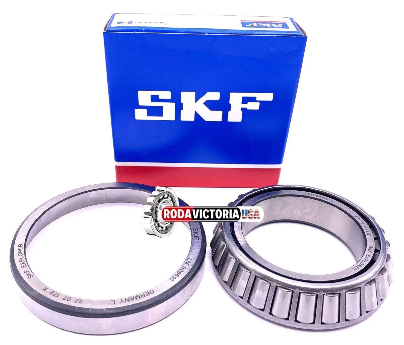 SKF GERMANY LM806649 LM806610 Tapered Roller Bearing 53.98×88.9×19.05 mm