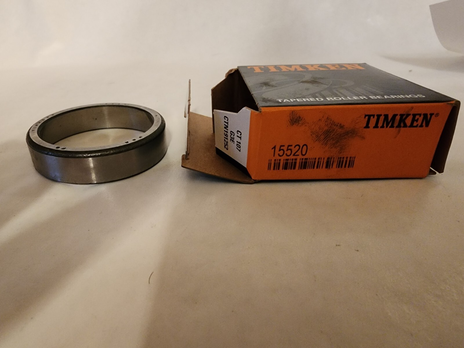 Timken 15520 Cup Tapered Bearing Race/Cup