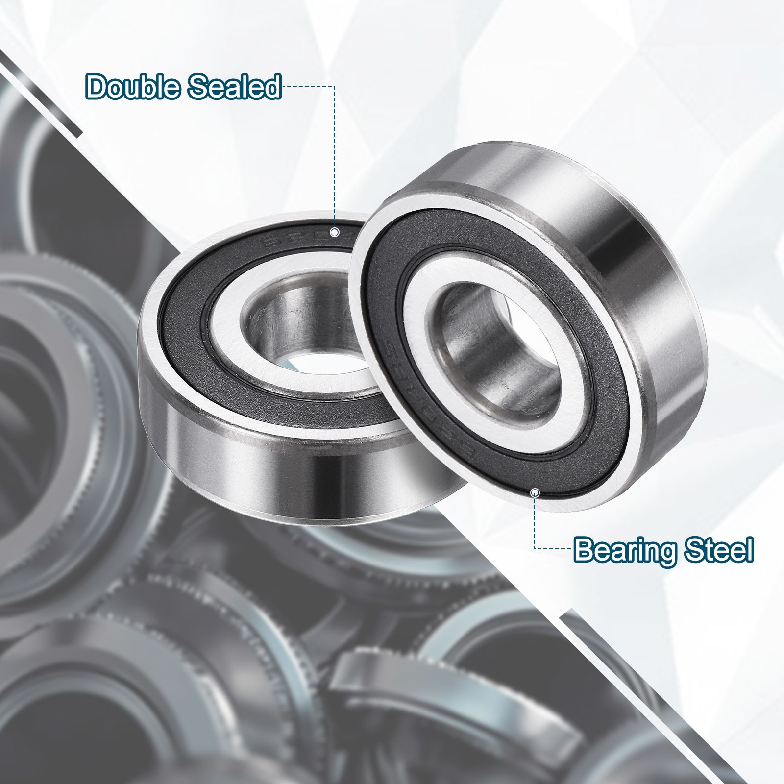 194714-2RS Non-Standard Ball Bearings 19mm ID x 47mm OD x 14mm Thickness
