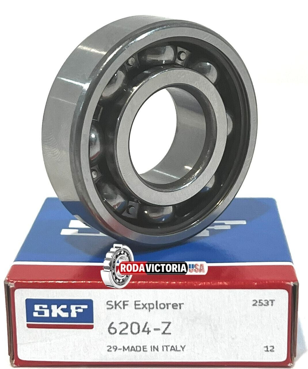 SKF 6204-Z Metal Shield ONE SIDE, OPEN ONE SIDE Ball Bearing 20x47x14mm