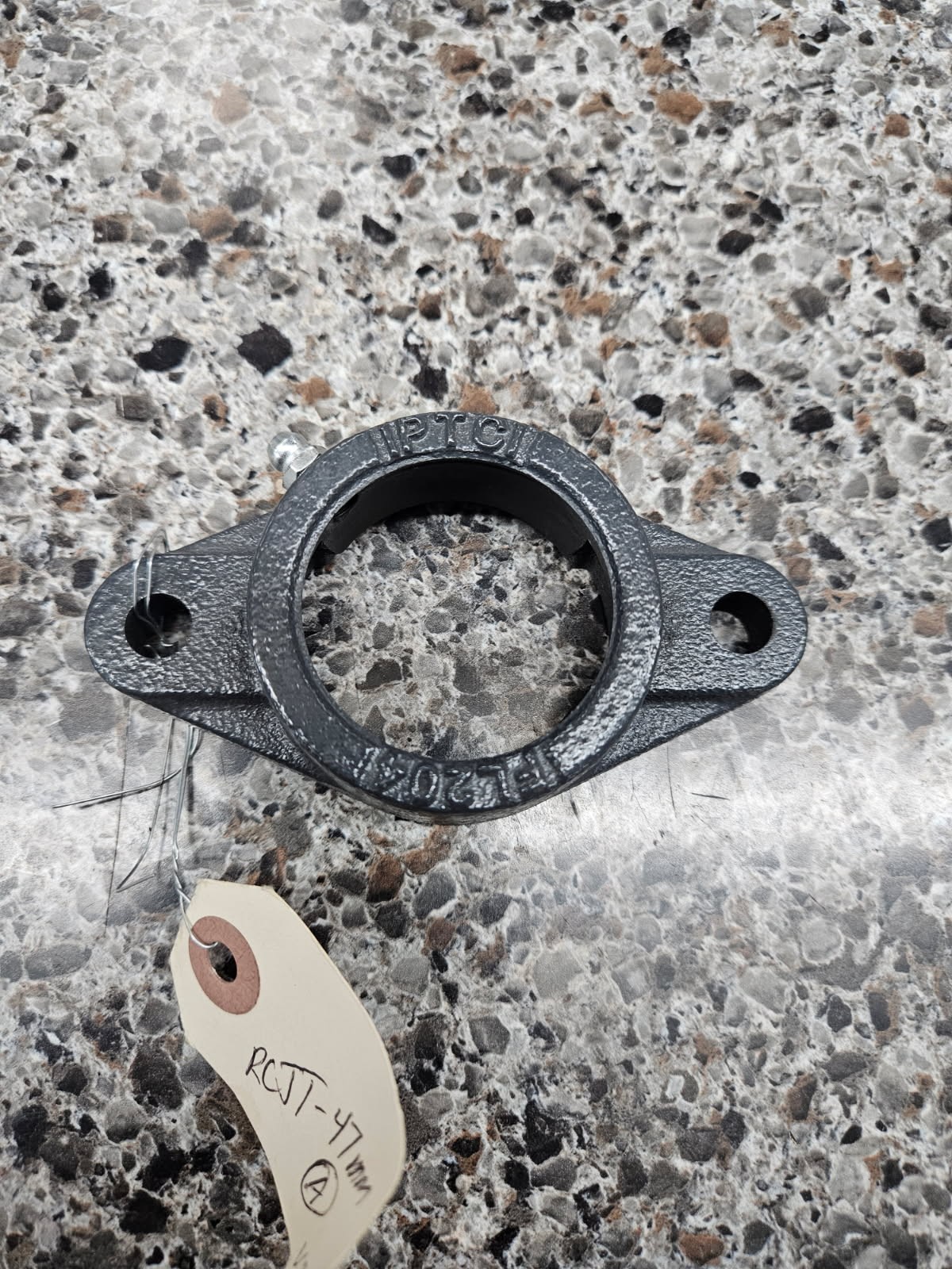 BEARING PART # RCJT-47MM 2 BOLT BEARING HOUSING