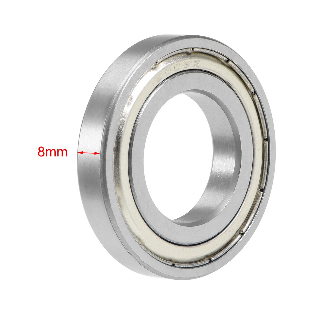 16005ZZ deep ball bearing 25x47x8mm double shielding steel cr