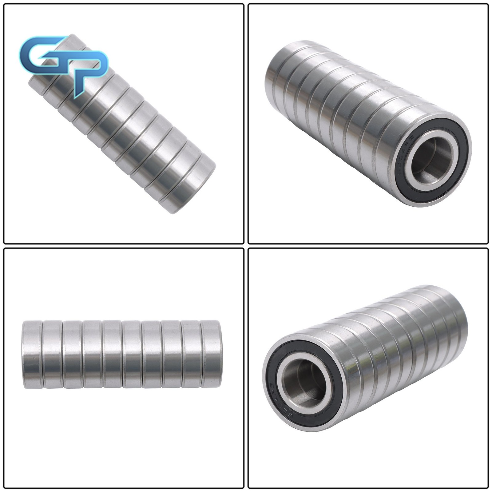 10 Count 6004-2RS C3 Premium Rubber Sealed Ball Bearing 20x42x12mm Precision