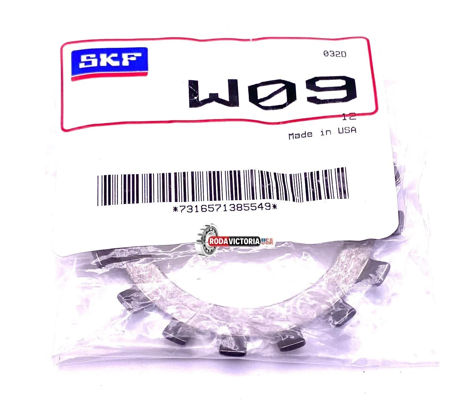 SKF W09 Lock Washer for Shaft Lock Nuts 1.792″ ID