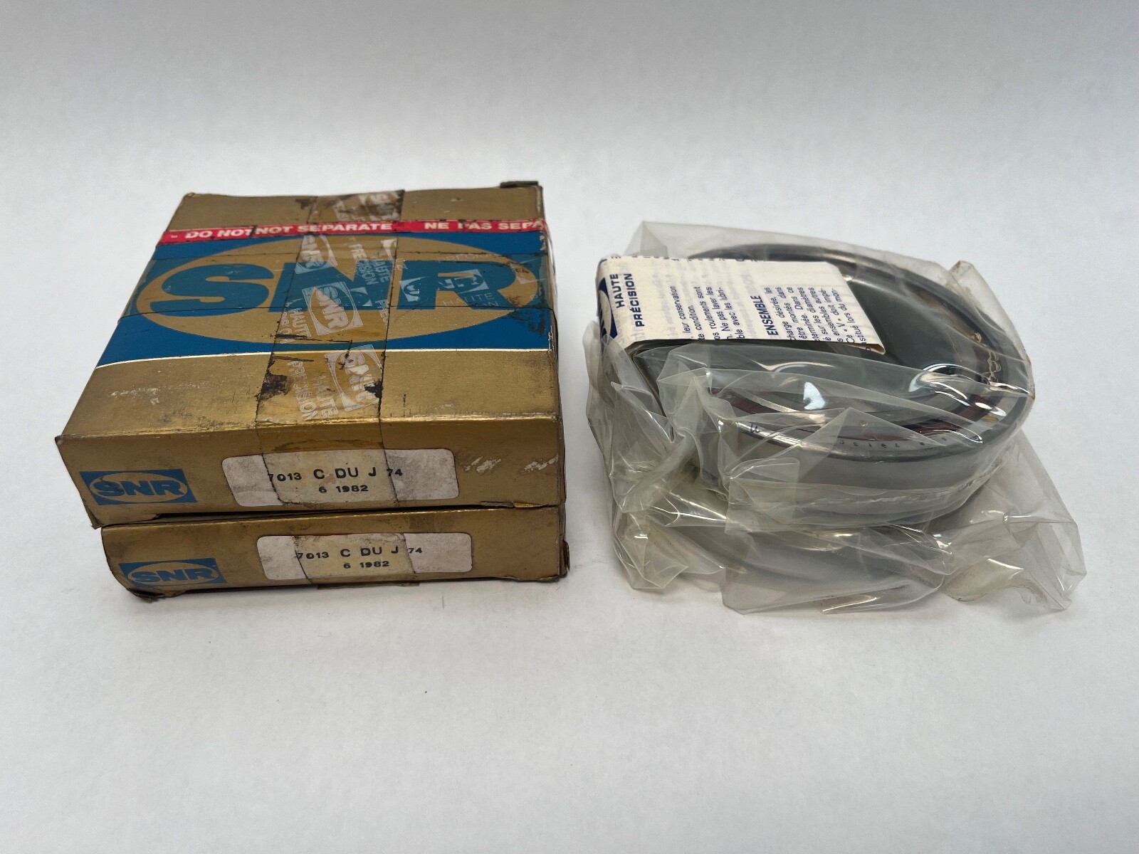 SNR 7013CDUJ74 Bearing 65x100x18 mm 7013-C-T-DUL-P4 7013-C-DU-J74 France 2 Pcs