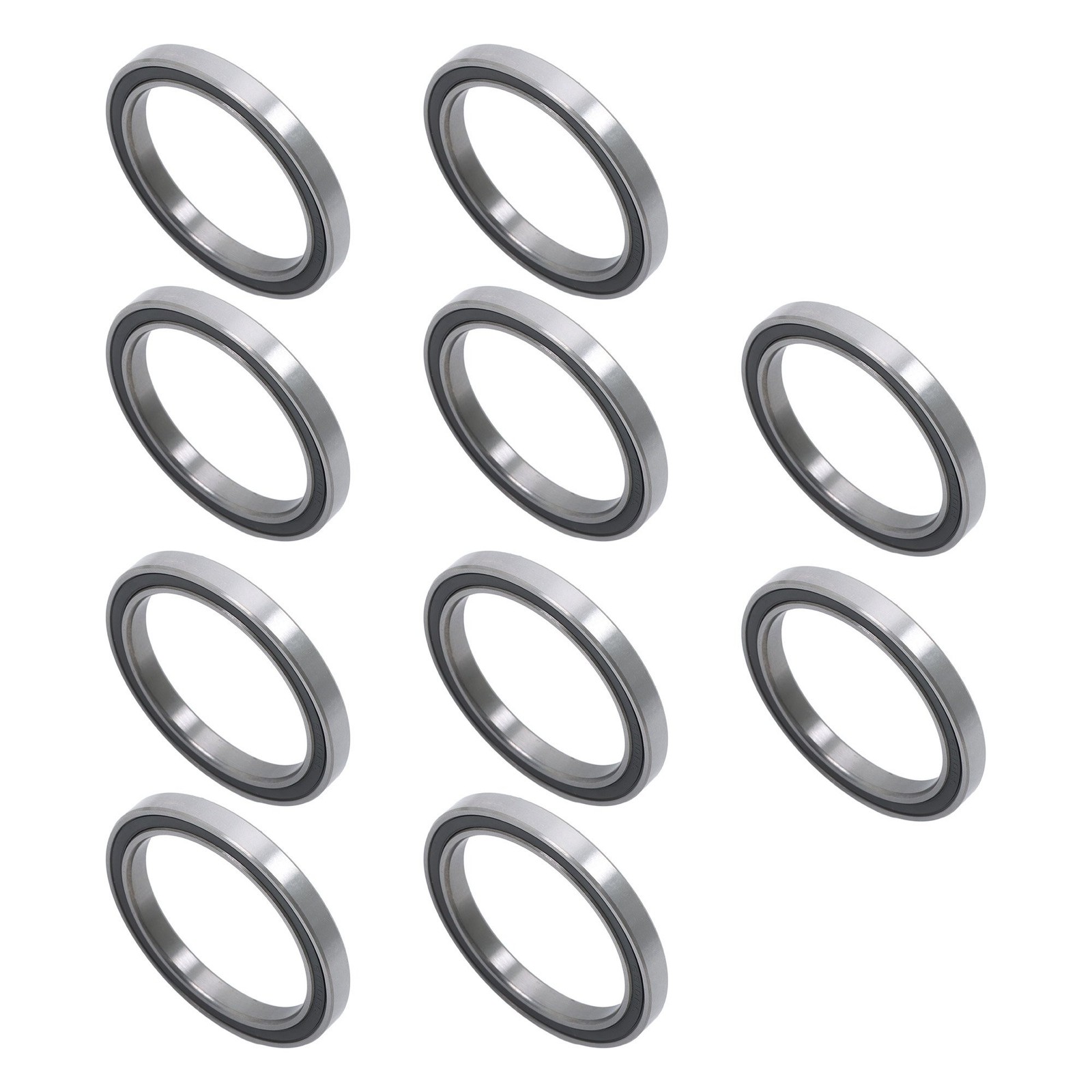 10pcs 6810-2RS Ball Bearings 50x65x7mm Double Sealed Pre-Lubricated