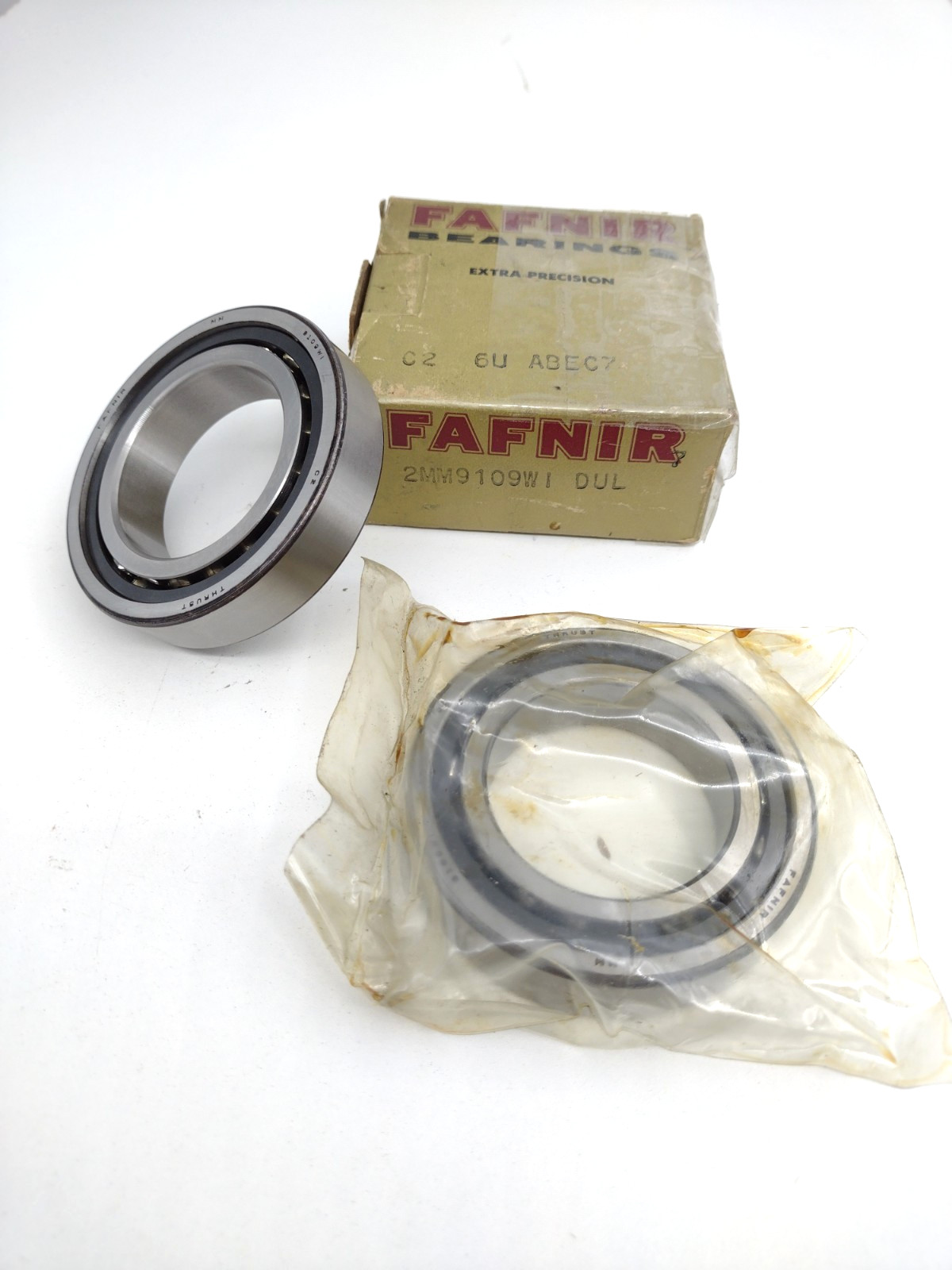 *** Fafnir 2MM9109WI DUL Precision Mach Tool Ang Cntct Brg 45 mm Bore (1 pair)