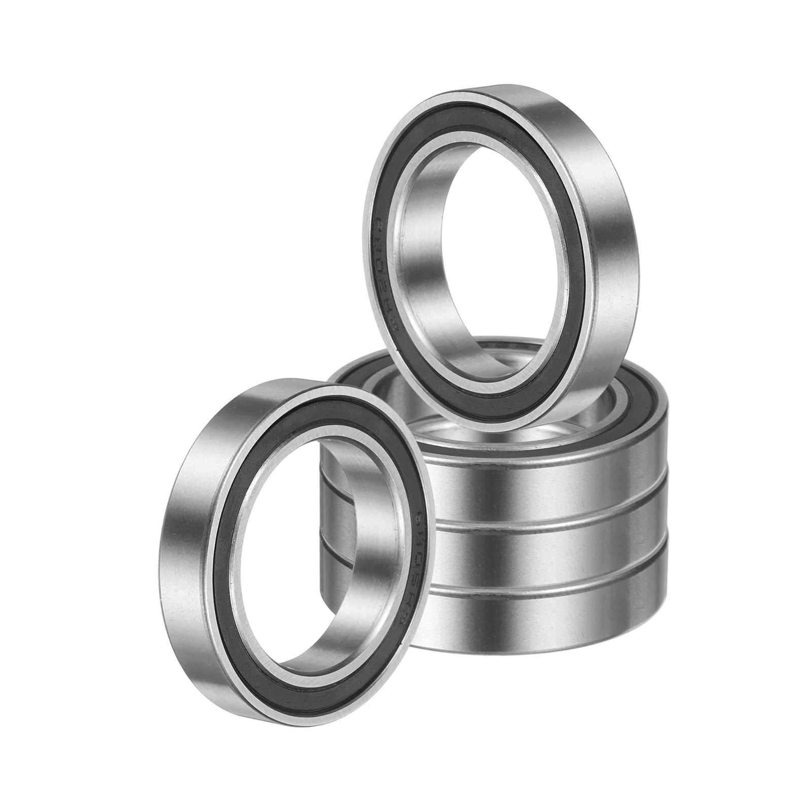5 Pack 25 x 37 x 7mm 6805 2RS Deep Groove Ball Bearings ABEC5