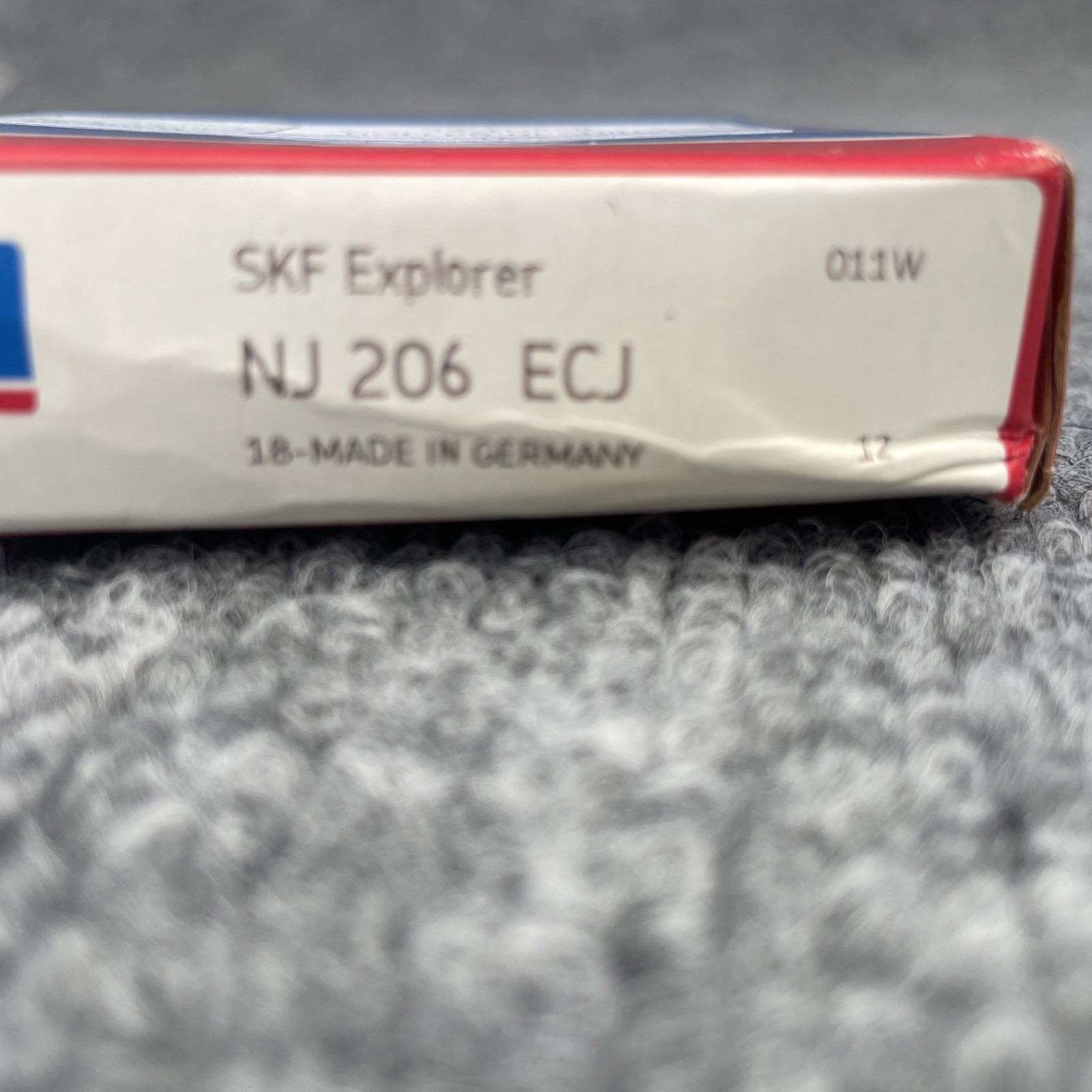 SKF NJ206 ECJ Cylindrical Roller Bearing 30X62X16 mm