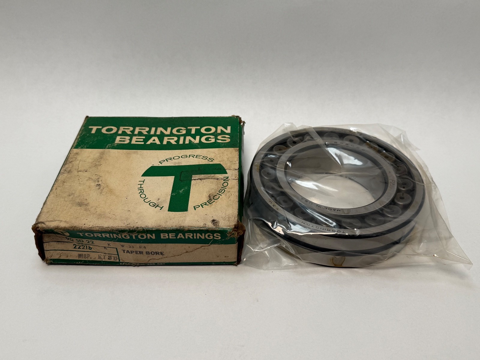 Torrington 22218KW33C4 Spherical Bearing 22218-K-W33-F4/C4 90SD22-F4 90x160x40mm